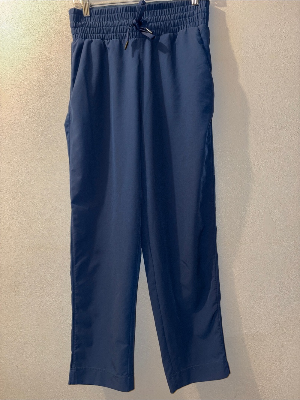 SPANX women’s size small petite blue Elastic-Waist Track Pants